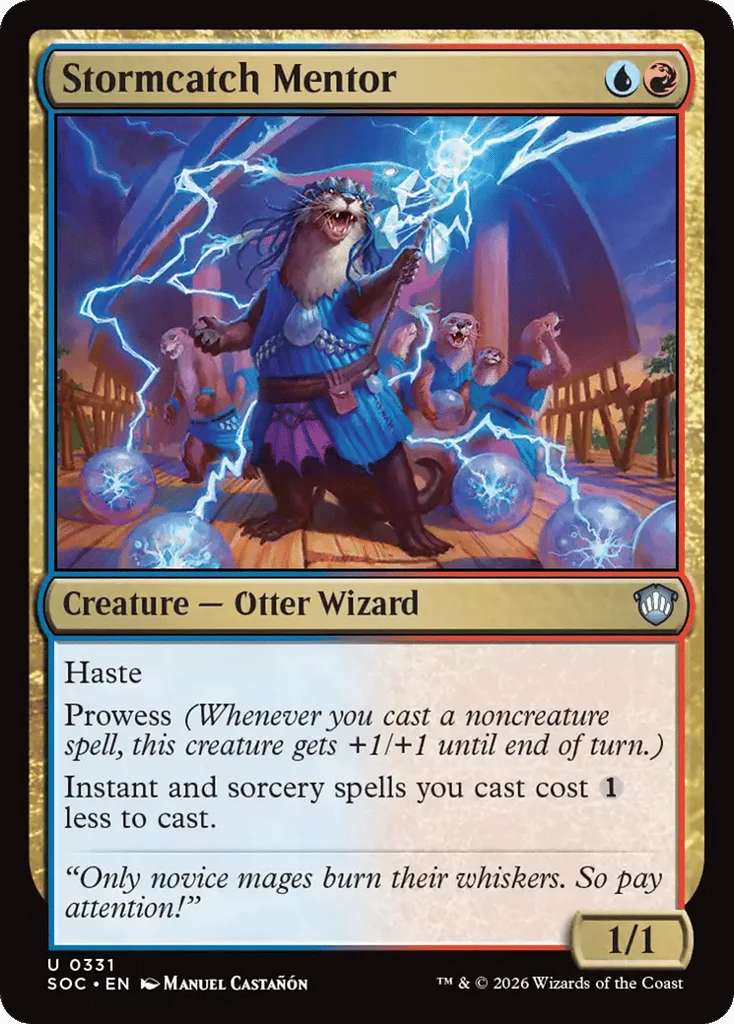 Stormcatch Mentor · Secrets of Strixhaven Commander