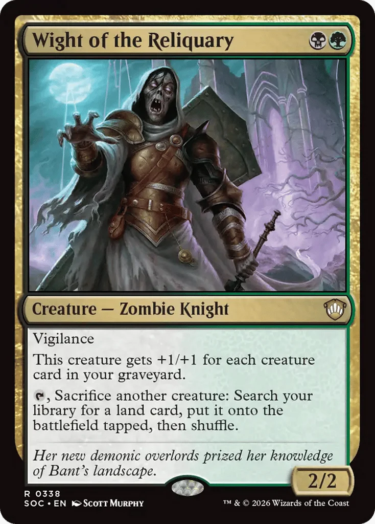 Wight of the Reliquary · Secrets of Strixhaven Commander