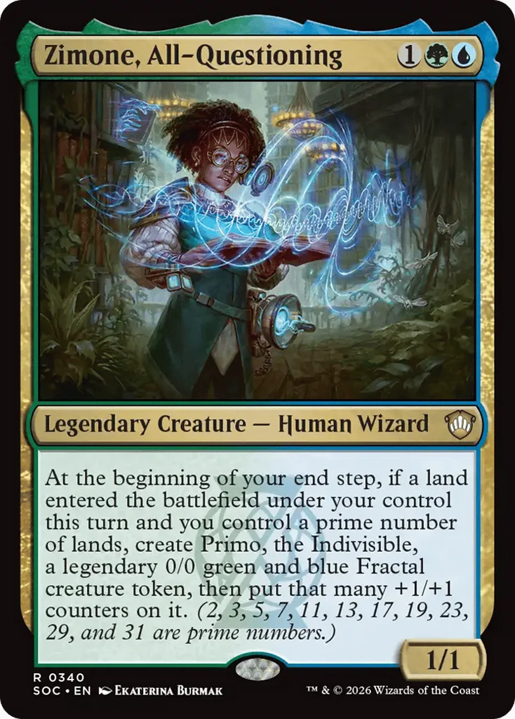 Zimone, All-Questioning · Secrets of Strixhaven Commander