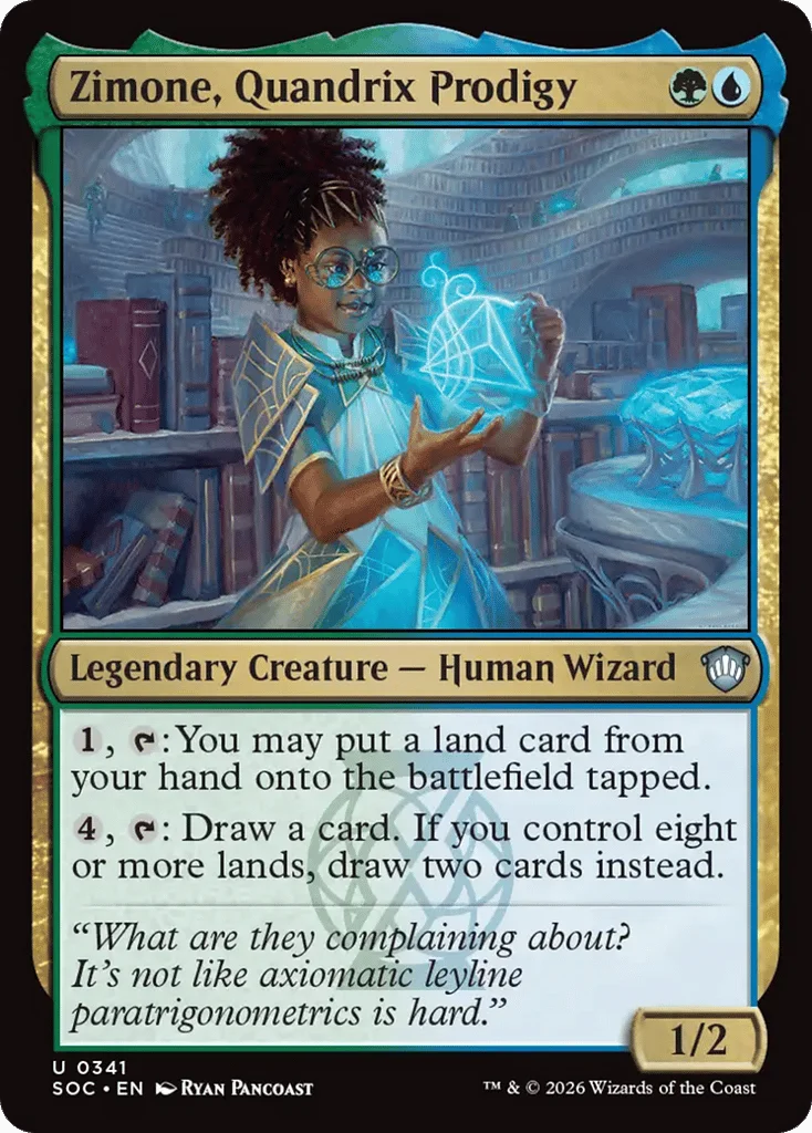 Zimone, Quandrix Prodigy · Secrets of Strixhaven Commander