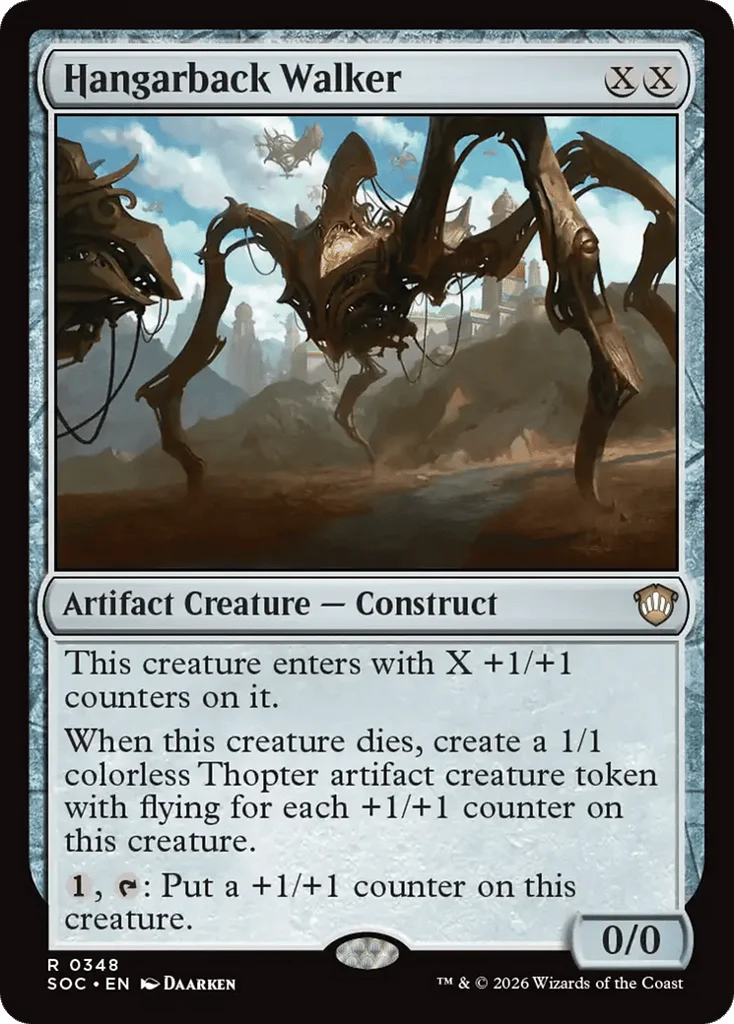 Hangarback Walker · Secrets of Strixhaven Commander