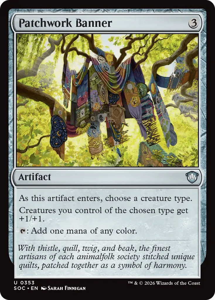 Patchwork Banner · Secrets of Strixhaven Commander