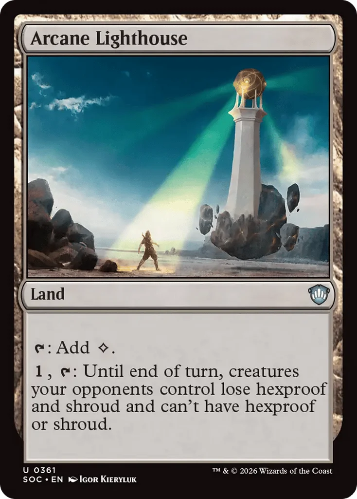 Arcane Lighthouse · Secrets of Strixhaven Commander