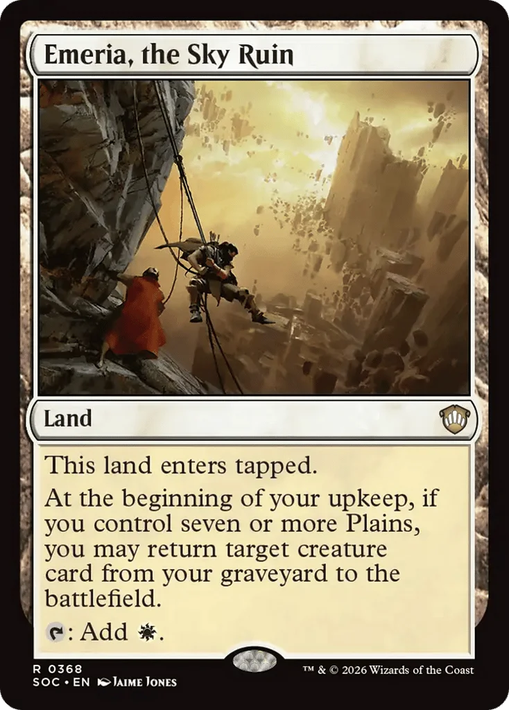 Emeria, the Sky Ruin · Secrets of Strixhaven Commander