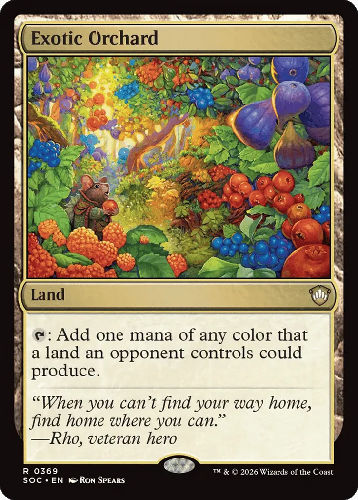 Exotic Orchard · Secrets of Strixhaven Commander