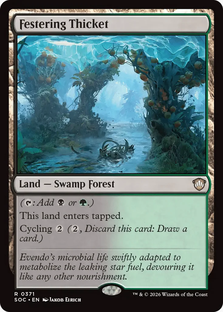 Festering Thicket · Secrets of Strixhaven Commander