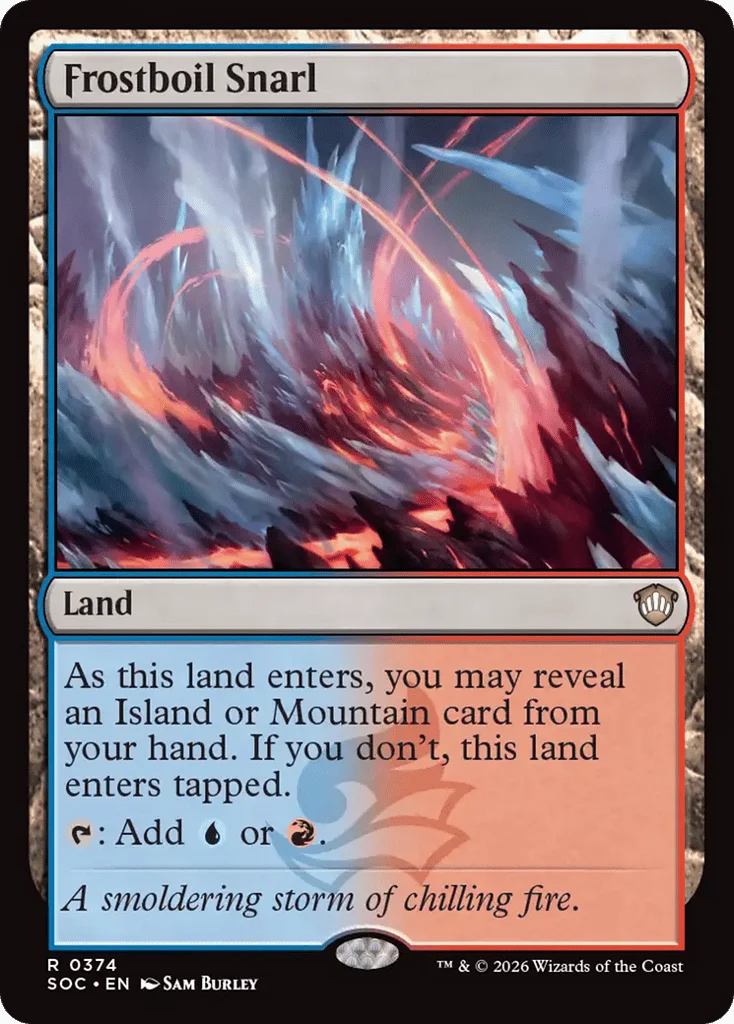 Frostboil Snarl · Secrets of Strixhaven Commander