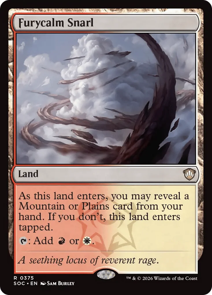 Furycalm Snarl · Secrets of Strixhaven Commander
