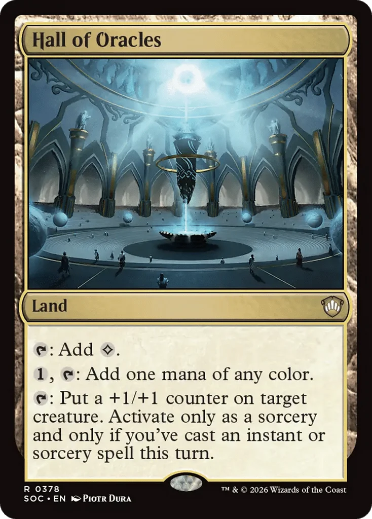 Hall of Oracles · Secrets of Strixhaven Commander