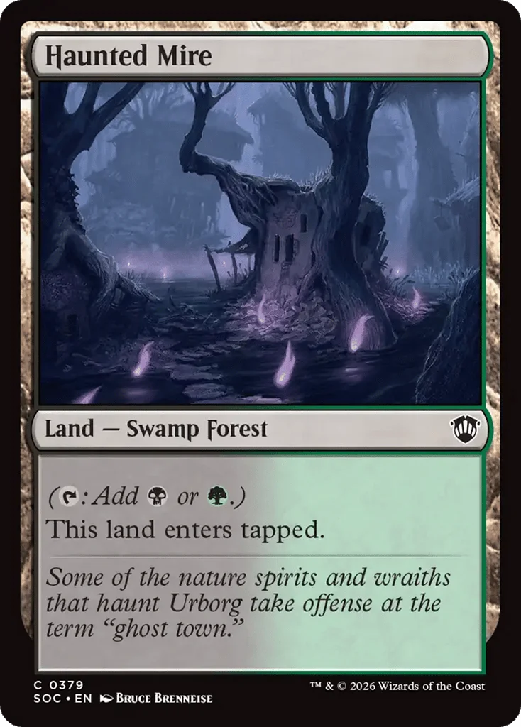 Haunted Mire · Secrets of Strixhaven Commander