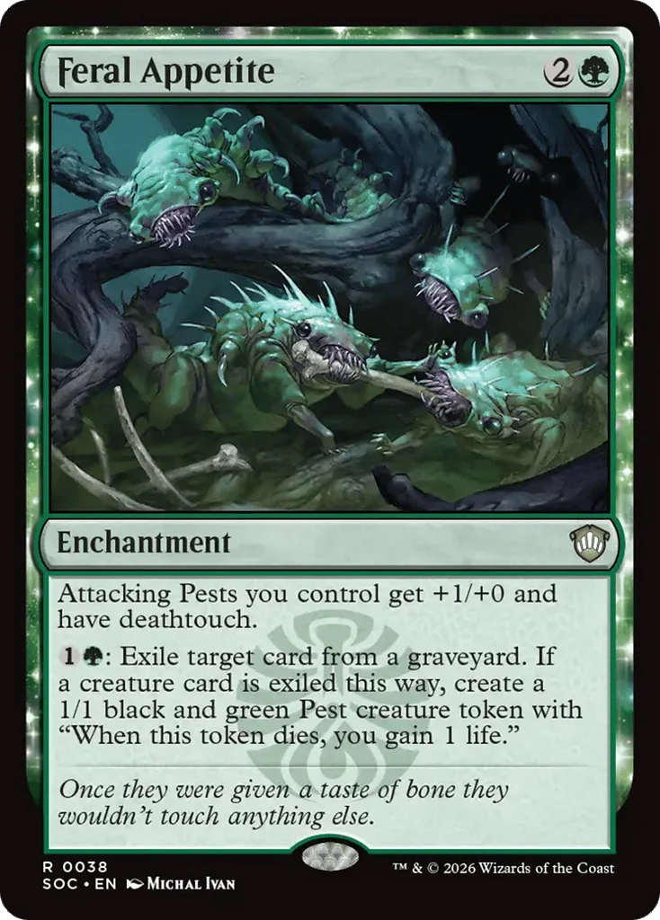 Feral Appetite · Secrets of Strixhaven Commander