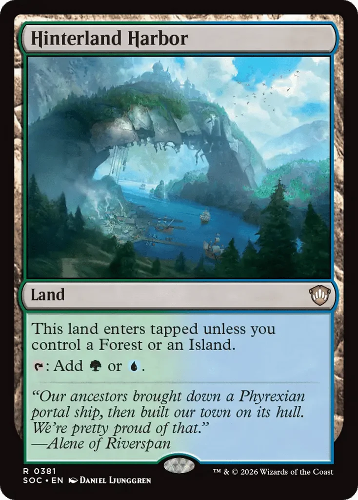 Hinterland Harbor · Secrets of Strixhaven Commander