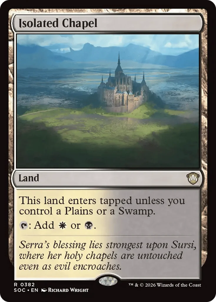 Isolated Chapel · Secrets of Strixhaven Commander