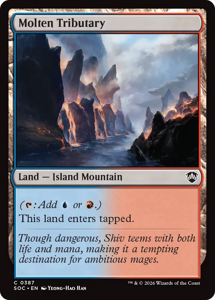 Molten Tributary · Secrets of Strixhaven Commander