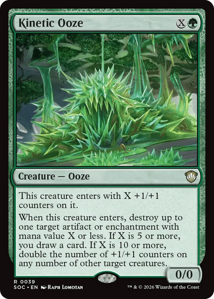 Kinetic Ooze · Secrets of Strixhaven Commander