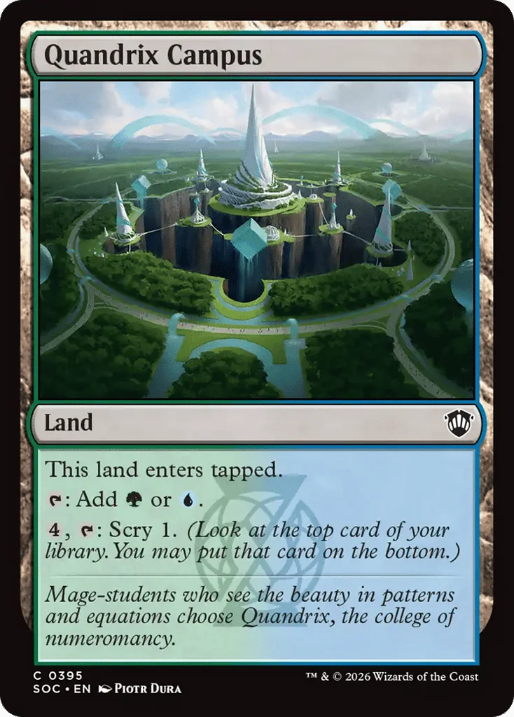Quandrix Campus · Secrets of Strixhaven Commander