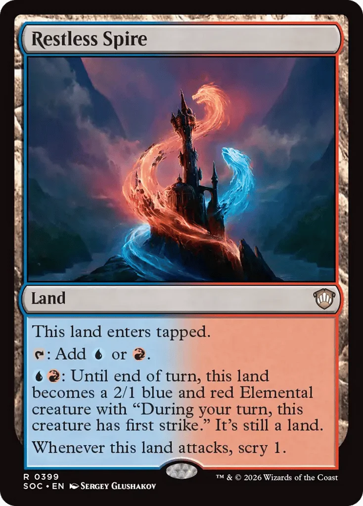 Restless Spire · Secrets of Strixhaven Commander