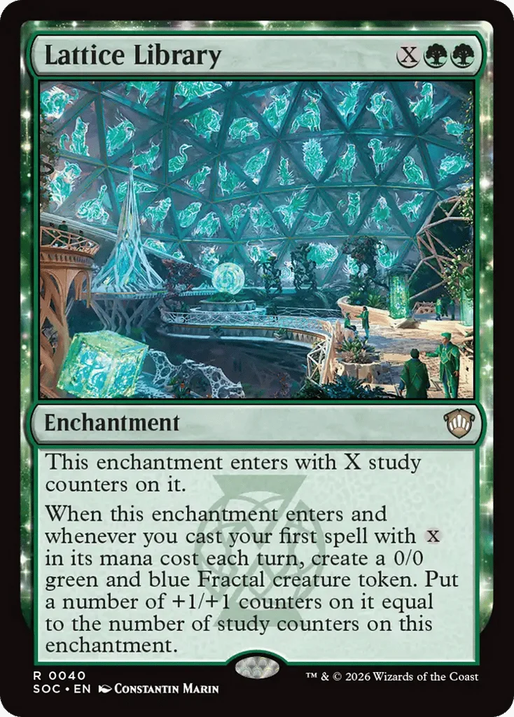 Lattice Library · Secrets of Strixhaven Commander