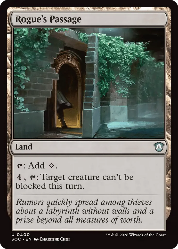 Rogue's Passage · Secrets of Strixhaven Commander