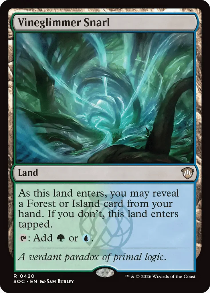 Vineglimmer Snarl · Secrets of Strixhaven Commander
