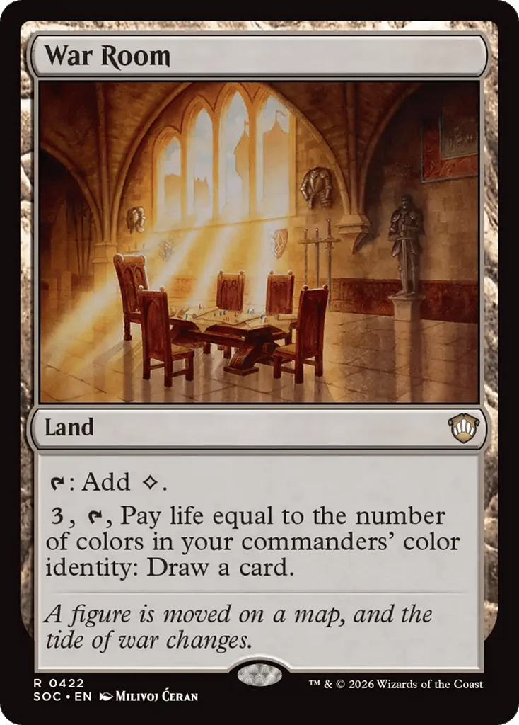 War Room · Secrets of Strixhaven Commander