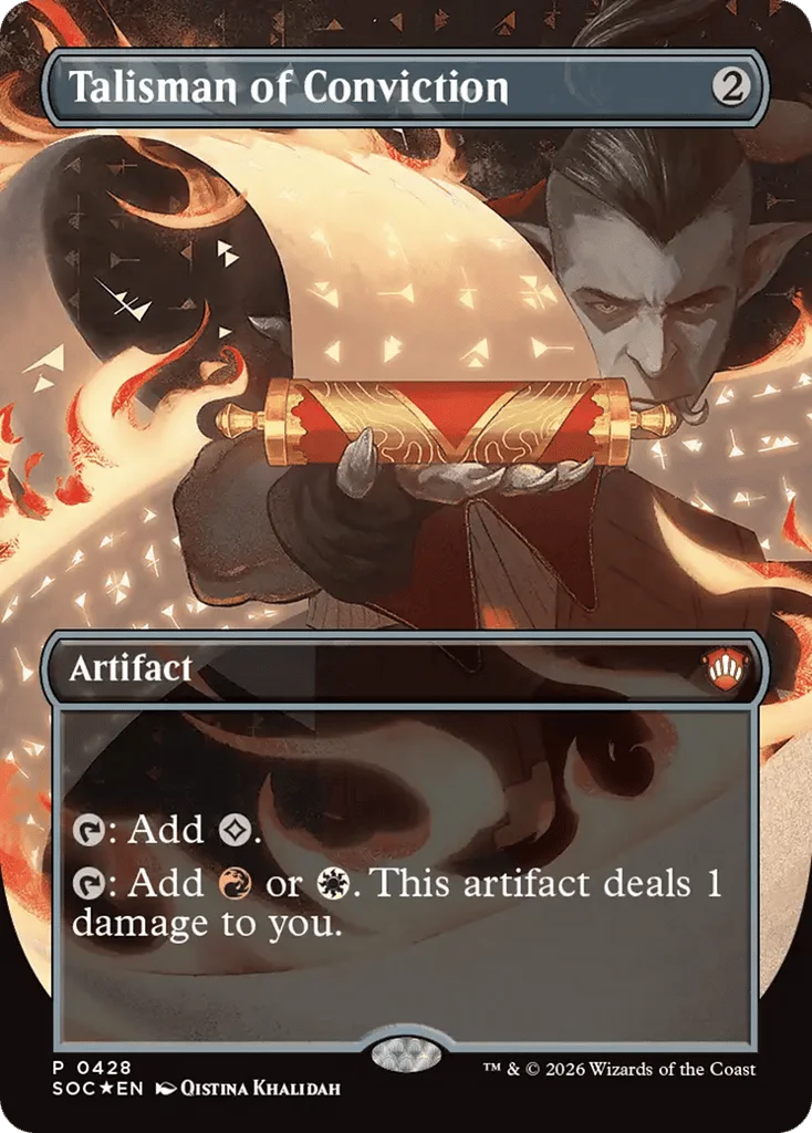 Talisman of Conviction · Secrets of Strixhaven Commander