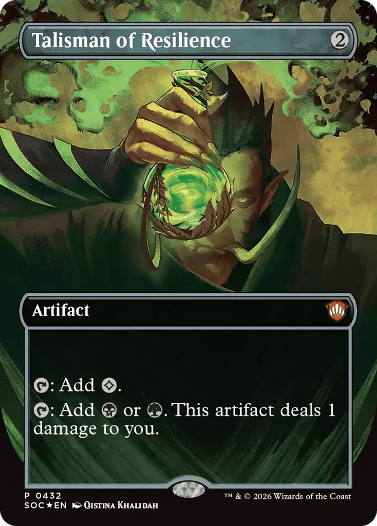 Talisman of Resilience · Secrets of Strixhaven Commander