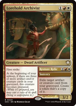 Lorehold Archivist // Restore Relic
