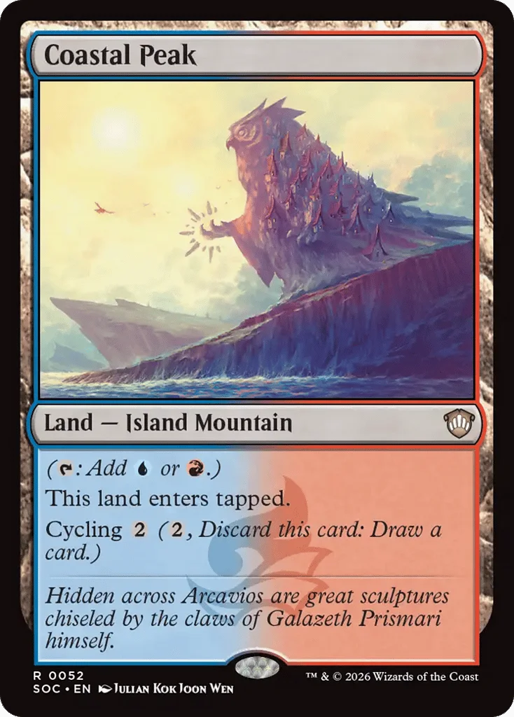 Coastal Peak · Secrets of Strixhaven Commander