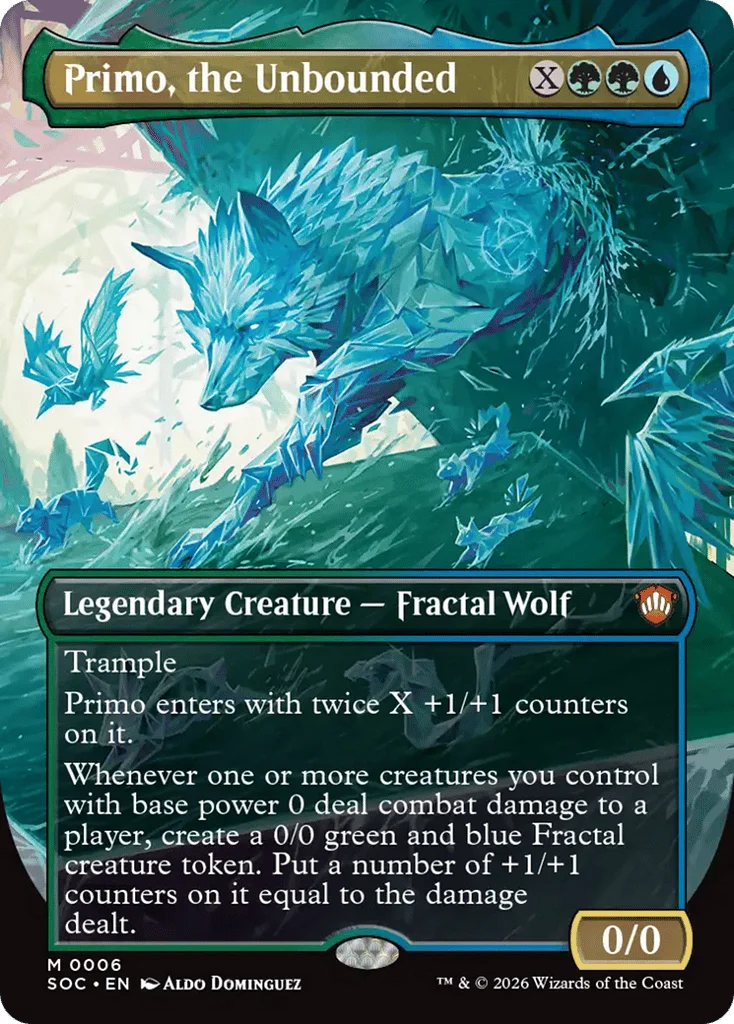 Primo, the Unbounded · Secrets of Strixhaven Commander