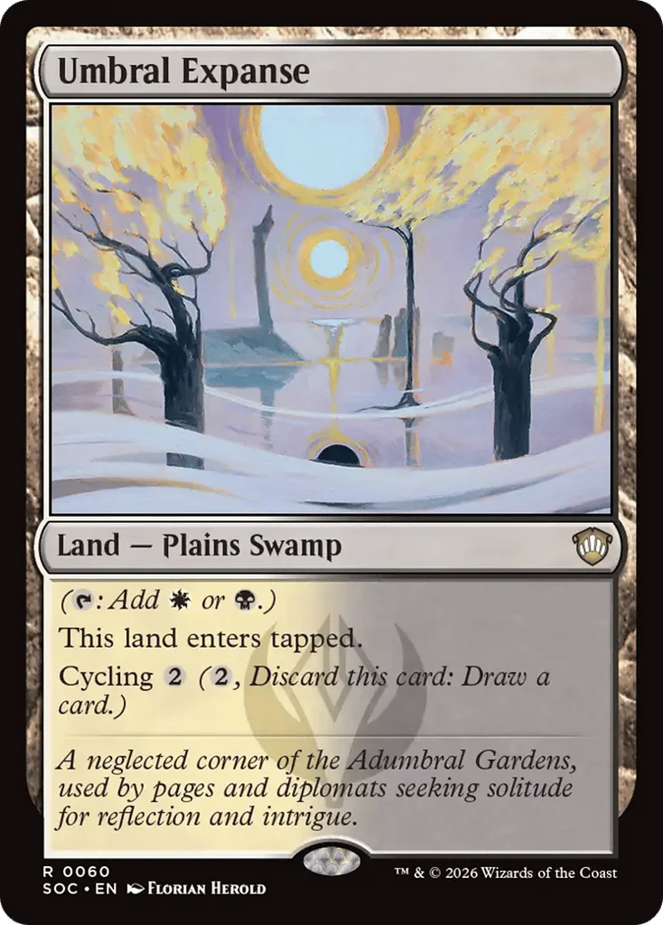 Umbral Expanse · Secrets of Strixhaven Commander