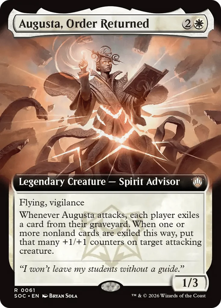 Augusta, Order Returned · Secrets of Strixhaven Commander