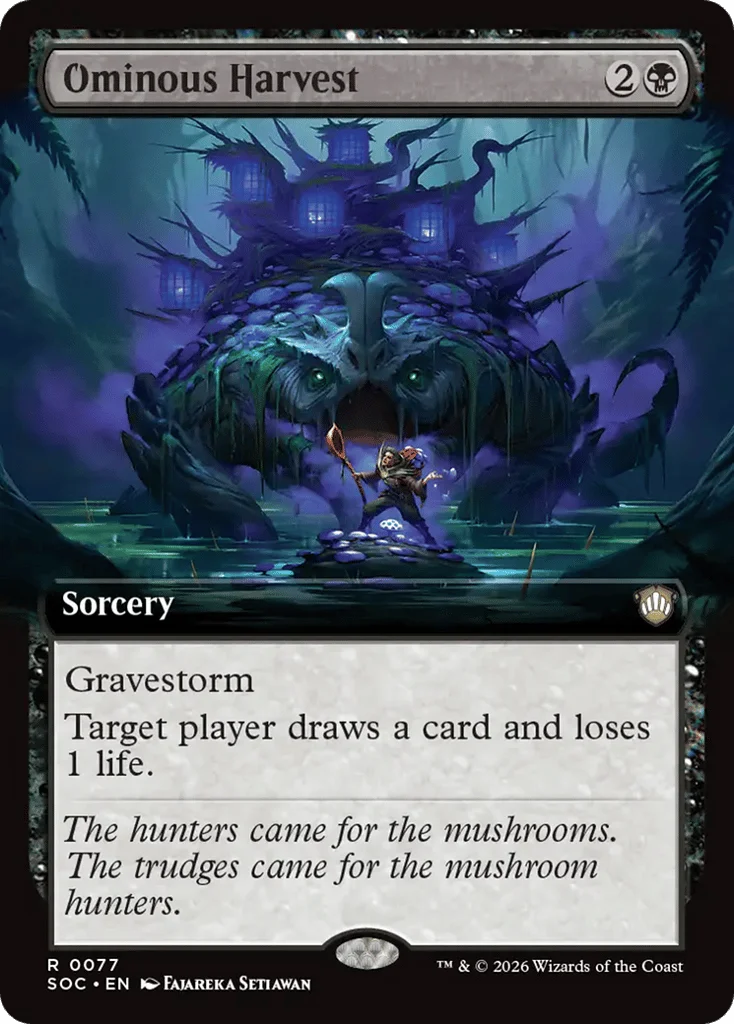 Ominous Harvest · Secrets of Strixhaven Commander