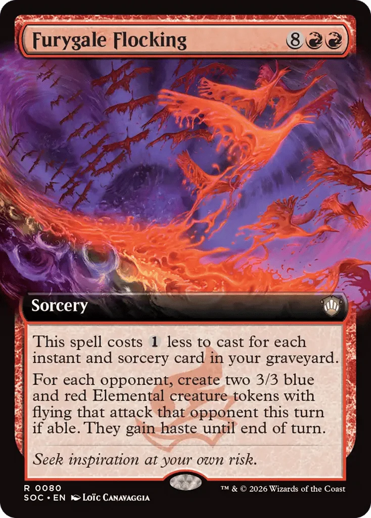 Furygale Flocking · Secrets of Strixhaven Commander
