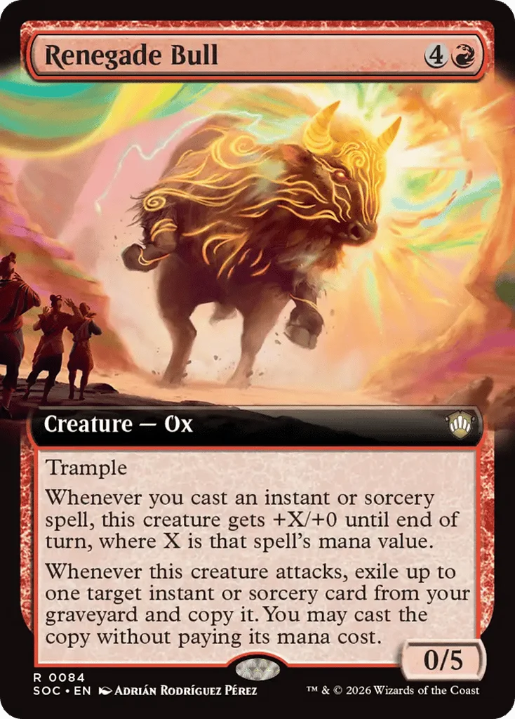 Renegade Bull · Secrets of Strixhaven Commander