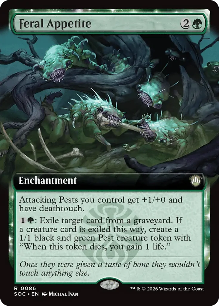 Feral Appetite · Secrets of Strixhaven Commander