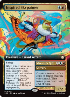 Inspired Skypainter // Maestro's Gift