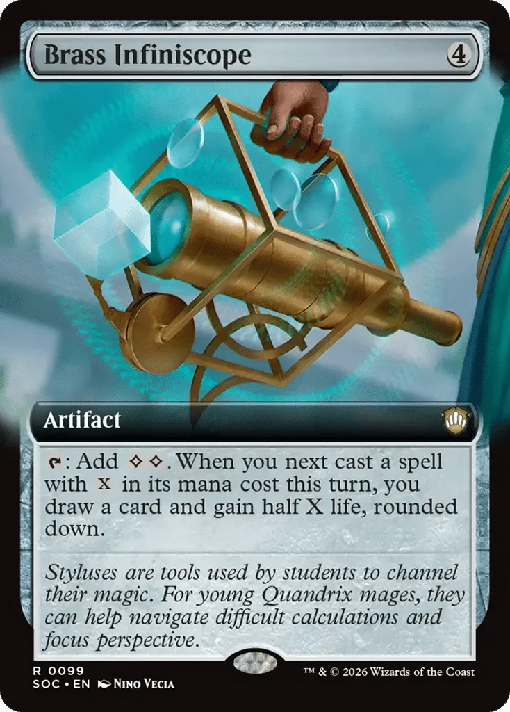 Brass Infiniscope · Secrets of Strixhaven Commander
