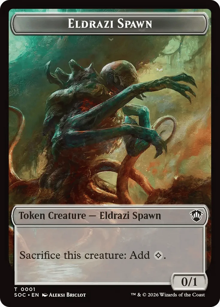Eldrazi Spawn · Secrets of Strixhaven Commander