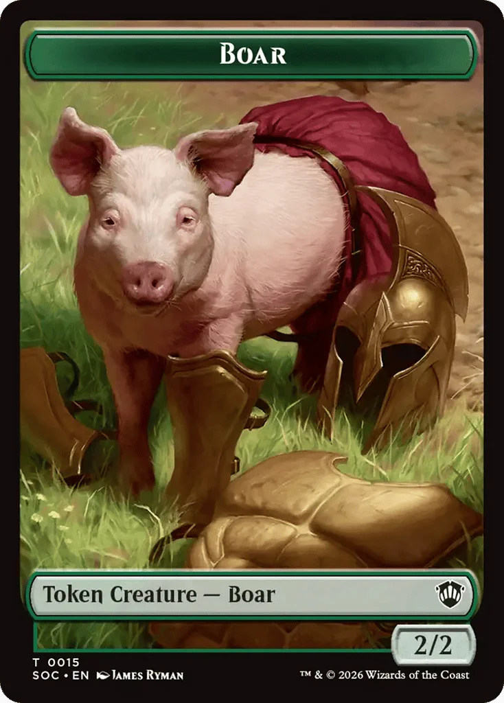 Boar · Secrets of Strixhaven Commander