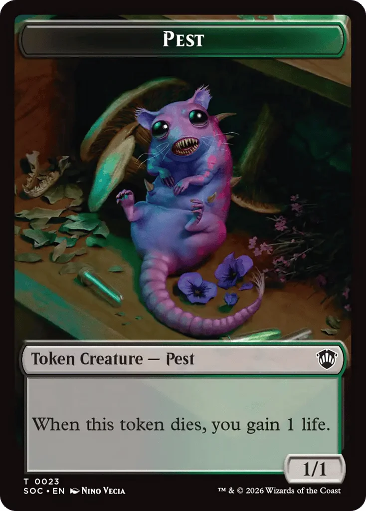 Pest · Secrets of Strixhaven Commander