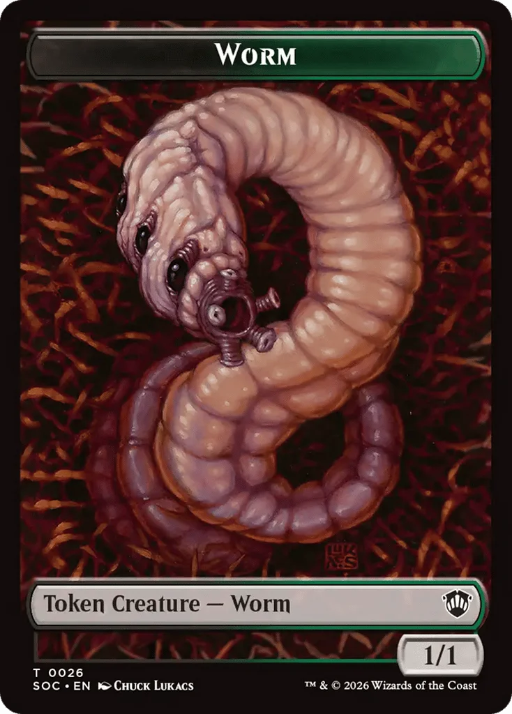 Worm · Secrets of Strixhaven Commander