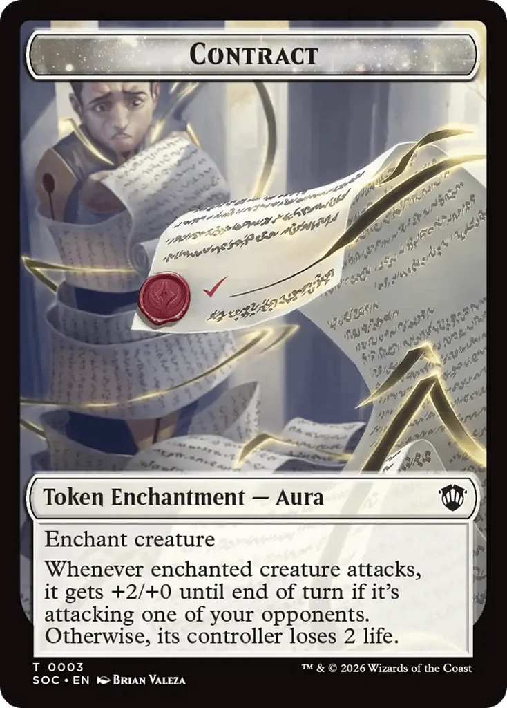 Contract · Secrets of Strixhaven Commander