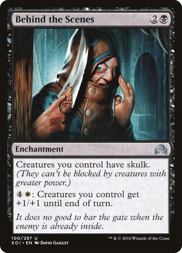 Behind the Scenes · Shadows over Innistrad