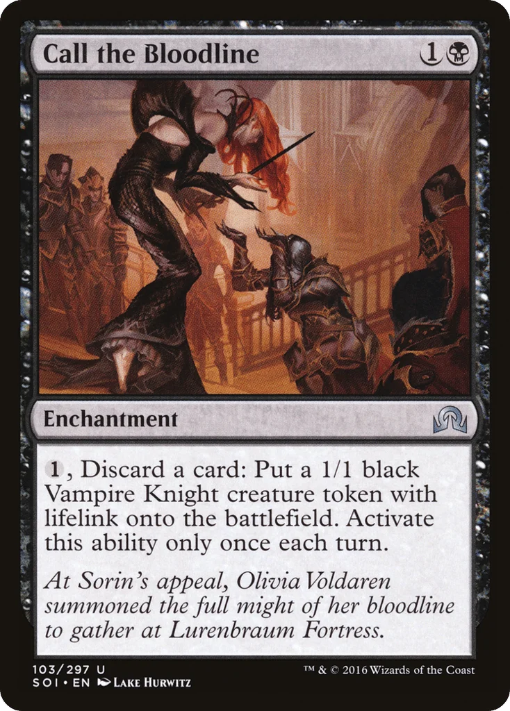 Call the Bloodline · Shadows over Innistrad