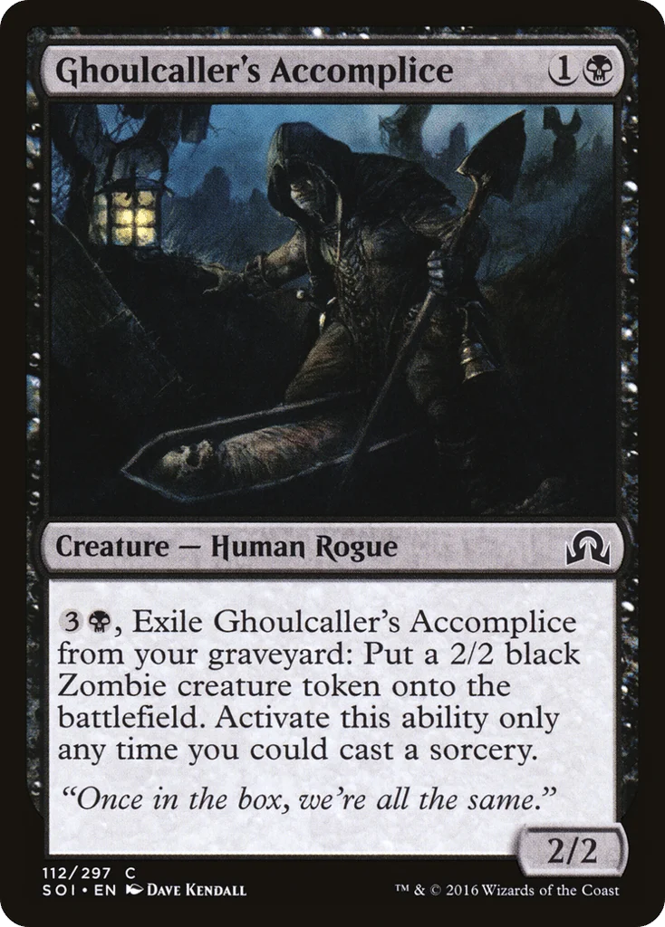 Ghoulcaller's Accomplice · Shadows over Innistrad
