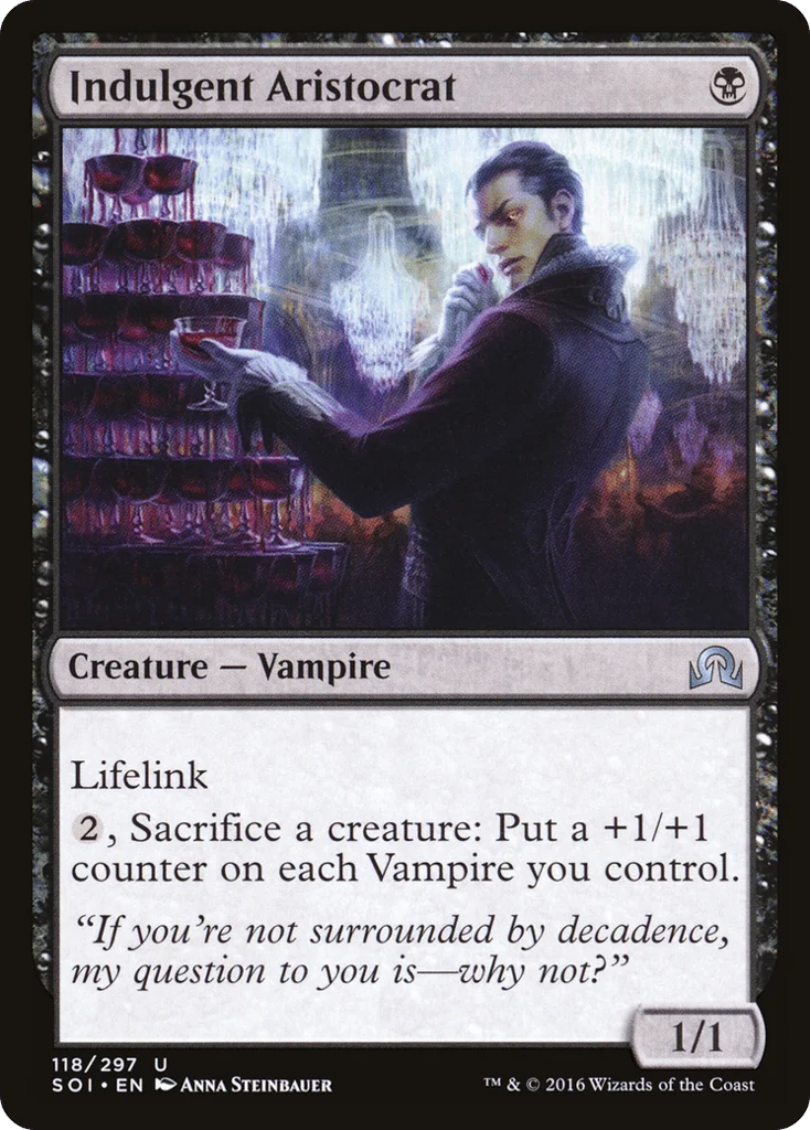 Indulgent Aristocrat · Shadows over Innistrad