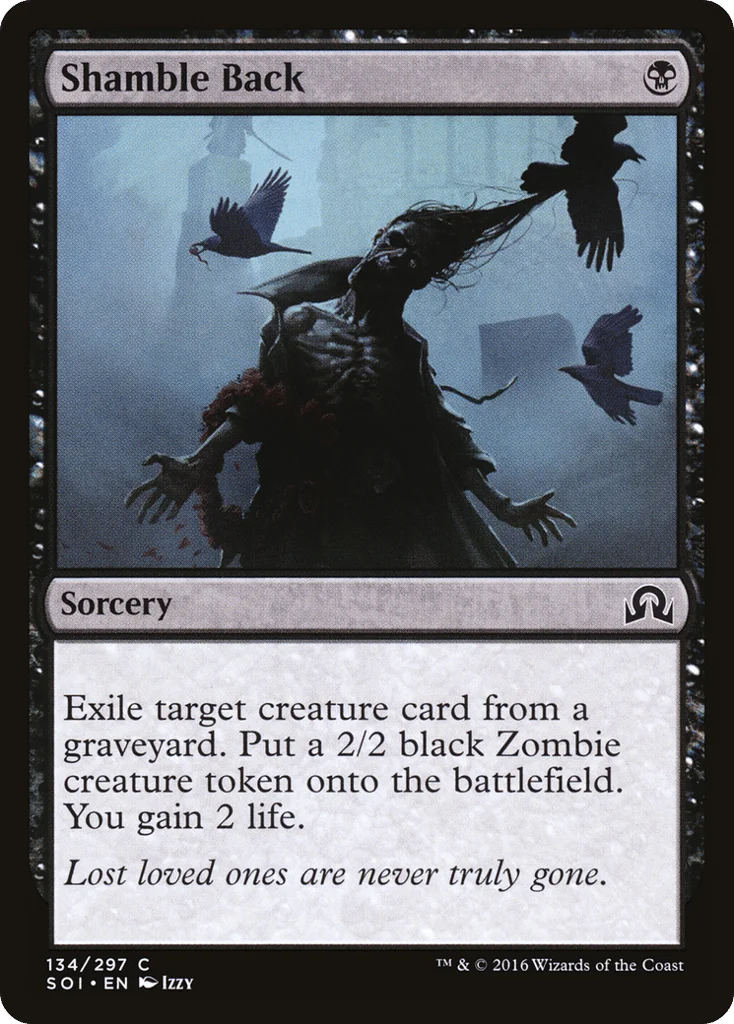 Shamble Back · Shadows over Innistrad