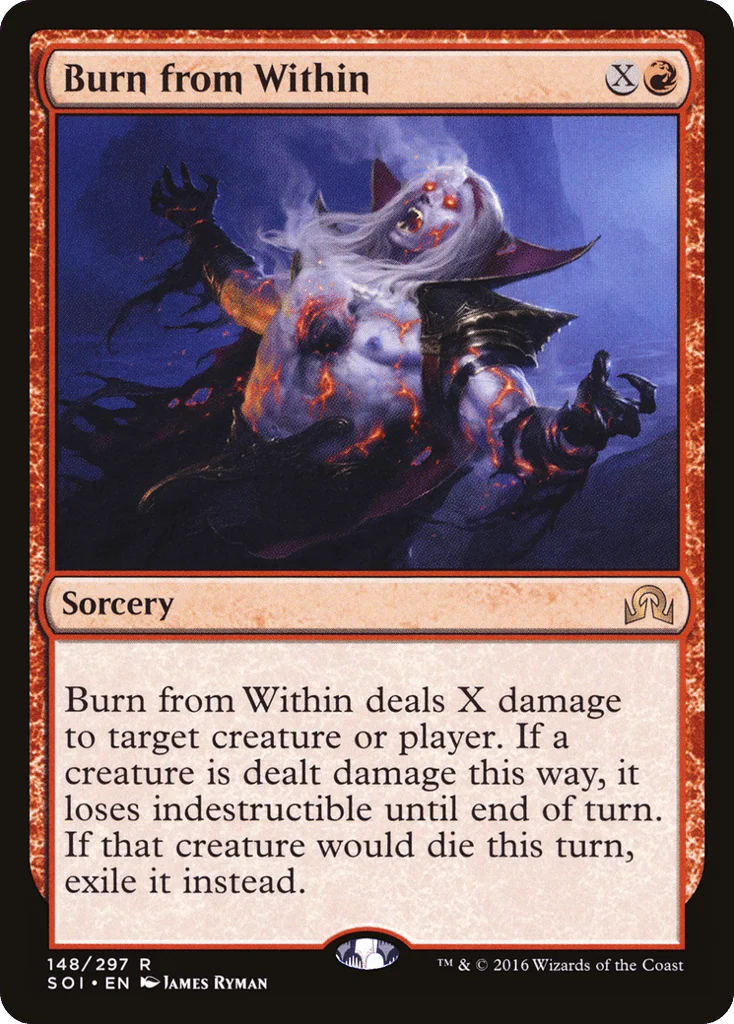 Burn from Within · Shadows over Innistrad