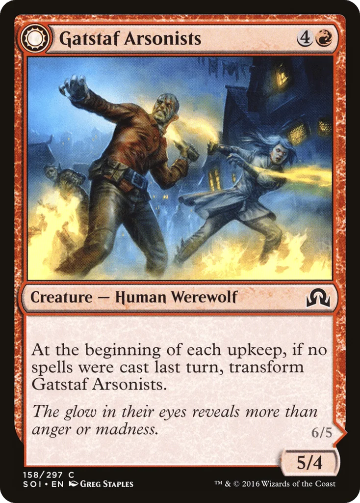 Gatstaf Arsonists // Gatstaf Ravagers · Shadows over Innistrad